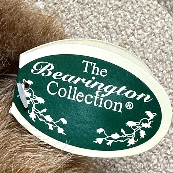Bearington Collection Gavin Red Plaid PJ Bear Toy- 14 inch - Picture 5 of 7